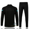 Inter Milan Trainings Sweatshirt Pak Quarter-zip 2021-22 Zwarte - Heren